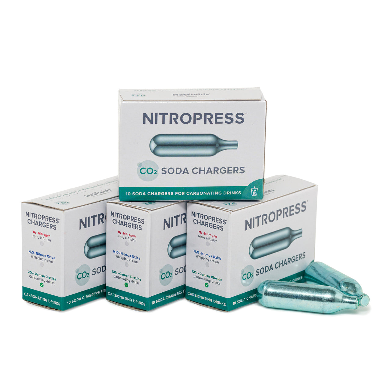 NitroPress Soda Chargers - Case of 360