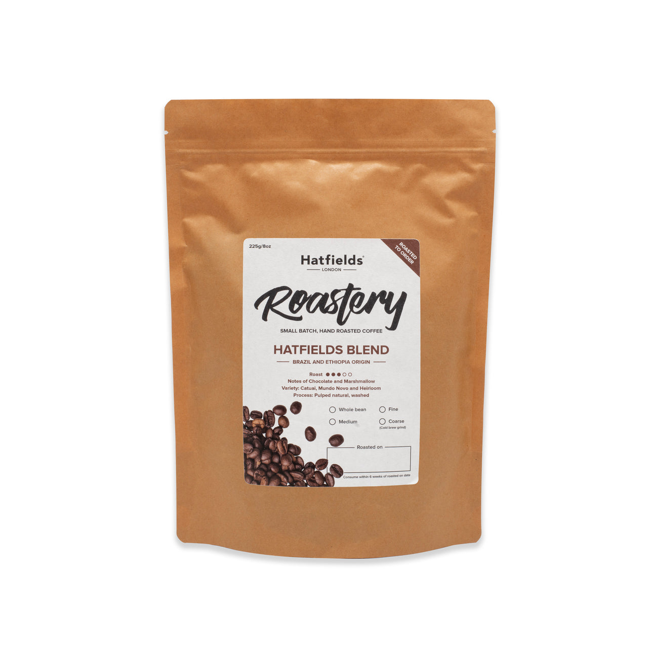 Hatfields Roastery Fresh Roast Coffee - Hatfields Blend
